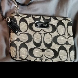 Coach wristlet